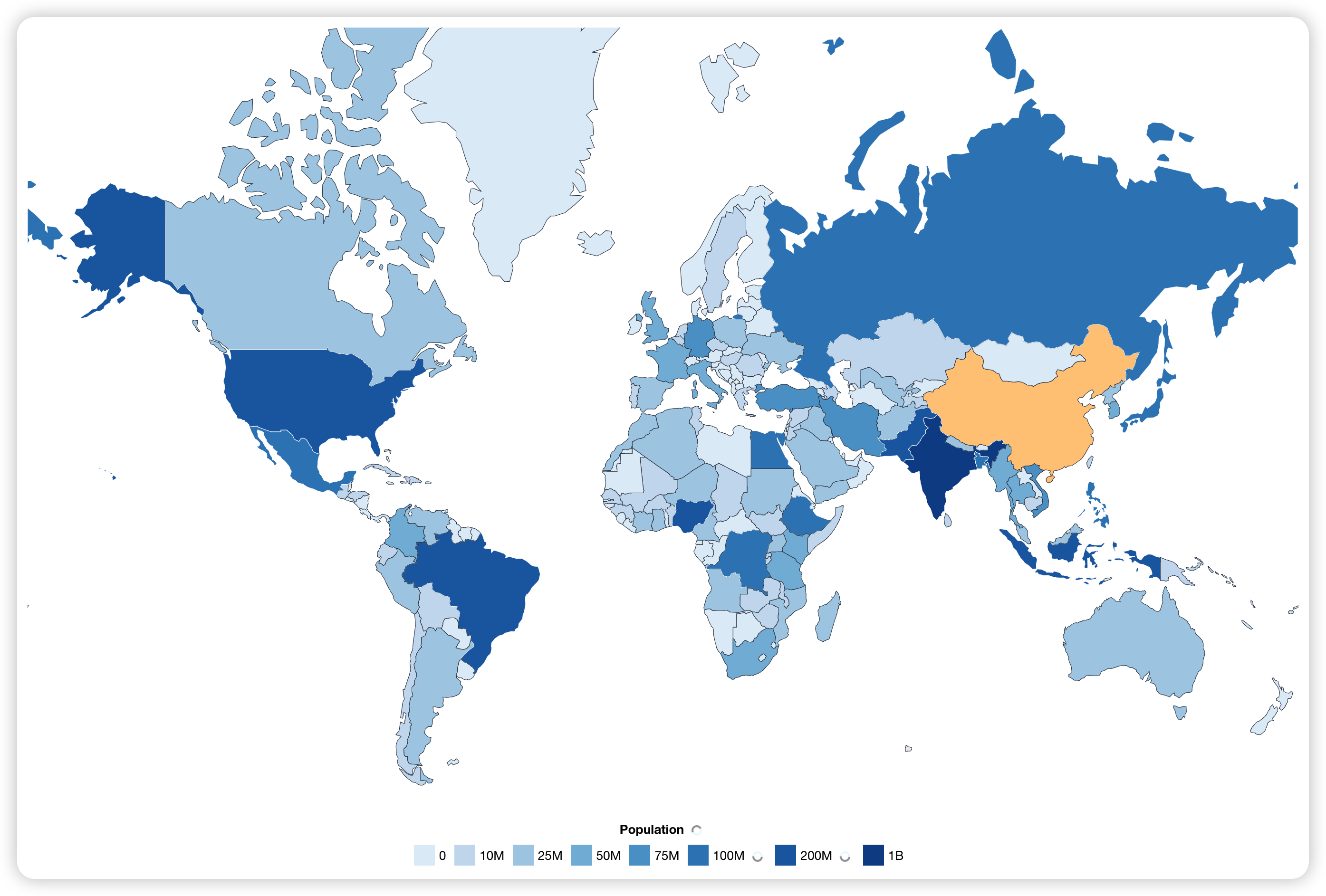 世界人口实时数据和人口统计-World Population Review