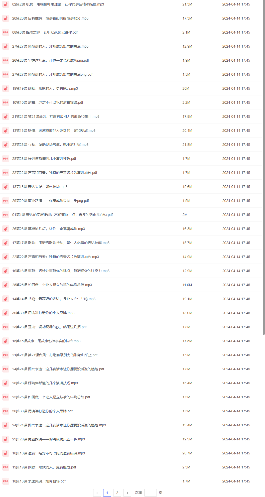 纯干货30天搞定当众说话